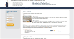 Desktop Screenshot of earls-court-hotels.co.uk